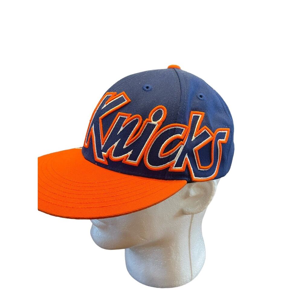 New York Knicks Hat Snapback Baseball Cap Hardwood Classics 47 Brand - Picture 2 of 5